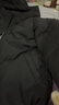 坦博爾羽絨服女短款秋冬連帽寬松保暖女士外套厚510356Z 黑色 170  曬單實(shí)拍圖