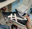 Onitsuka Tiger鬼塚虎運動(dòng)休閑鞋時(shí)尚百搭低幫休閑男女鞋子MACHU RACER 黑色 37 曬單實(shí)拍圖