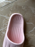 潔麗雅拖鞋女夏季室內家居家用浴室洗澡防滑防臭EVA情侶靜音涼拖鞋男夏 粉色 【3.0旗艦款 |  99%抗菌不臭腳】 38-39 【適合37-38碼】 曬單實(shí)拍圖