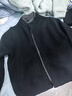馬克華菲（MARK FAIRWHALE）美式復古休閑開衫衛(wèi)衣男士2026春季新款寬松舒適保暖潮牌百搭上衣 黑色 【官方正品】 2XL 【建議160-180斤】 曬單實拍圖