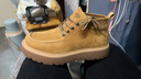 海瀾之家HLA男鞋戶(hù)外秋冬休閑復古工裝鞋子男HAAGZM3EAE200 土黃色 41 曬單實(shí)拍圖