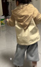 迷你巴拉【小軟皮】季新款男女童防水透濕外套寶寶防護外衣春新款 卡其50662 【防水透濕】 110 曬單實(shí)拍圖