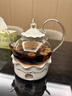 那些時(shí)光花茶壺 蠟燭加熱水果茶壺套裝 耐熱玻璃下午茶花果茶壺 夢(mèng)里天鵝湖(壺+底座)無(wú)茶隔-簡(jiǎn) 曬單實(shí)拍圖