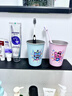 范爺家卡通不銹鋼漱口杯2個(gè)裝家用洗漱杯學(xué)生可愛(ài)洗漱套裝刷牙杯子 曬單實(shí)拍圖