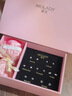 沫蘭足銀星期耳釘女一周玫瑰高級禮盒套裝生日紀念日禮物送女友老婆 曬單實(shí)拍圖