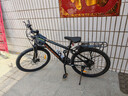 鳳凰（Phoenix）山地自行車(chē)男女成人兒童鋁架單車(chē)酷行者 黑色27速 26英寸線(xiàn)碟 曬單實(shí)拍圖