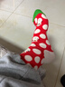 Happy Socks秋冬季款襪子女男襪多巴胺璀璨星星襪中筒襪圣誕時(shí)尚禮盒 歡樂(lè )雪人 2雙 L 41-46 曬單實(shí)拍圖