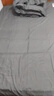 雅鹿單人雙人床上用品被子被芯+四件套+枕芯被褥全套裝褥子學(xué)生宿舍 高級灰 單人宿舍被芯1.5*2m 5斤 床單款 五件套 曬單實(shí)拍圖