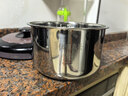 原裝美的電壓力鍋內膽4L/5L/6L升316L不銹鋼內鍋加厚通用原裝配件 5L原裝正品316L鈦鋼鼎釜+A款圈 曬單實(shí)拍圖