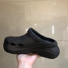 冊樂(lè )鯨魚(yú)洞洞鞋女款夏季外穿黑色云朵厚底泡芙?jīng)鲂?026新款包頭拖鞋 鯨魚(yú)黑色【軟底5.0cm踩屎感】閃電速發(fā) 37-38 有尺碼疑問(wèn)可咨詢(xún)客服 曬單實(shí)拍圖
