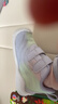 江博士學(xué)步初期步前鞋春季男女童輕便透氣嬰兒鞋2B13A1001CW紫色20碼 曬單實(shí)拍圖