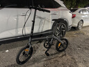 京東京造 F6折疊自行車(chē)禧瑪諾7速鋁合金16英寸成年人學(xué)生通勤單車(chē)太空灰 曬單實(shí)拍圖