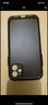 古雷斯（GURRS）適用蘋(píng)果11手機殼 iphone11保護套鏡頭全包超薄膚感磨砂半透明防摔簡(jiǎn)約硅膠軟殼 深空黑 曬單實(shí)拍圖