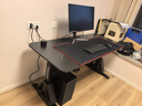 傲風(fēng)A4Pro電競桌實(shí)木電動(dòng)升降電腦桌辦公書(shū)桌子黑色1..6*0.7m 曬單實(shí)拍圖