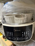 美的（Midea）電燉鍋電蒸鍋電燉盅隔水燉0涂層不銹鋼電火鍋多功能煮粥燕窩4.5L白瓷蒸燉一體輔食鍋MD-DZC2556 曬單實(shí)拍圖