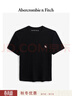 Abercrombie & Fitch【多色圓領(lǐng)T】經(jīng)典小麋鹿圖案女裝25夏季美式短袖T恤139-5272 黑色 M (165/96A) 曬單實(shí)拍圖