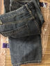 森馬（Semir）森柔牛仔丨牛仔褲男春季款寬松直筒男褲潮流褲子109926124104 曬單實(shí)拍圖