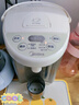 美的（Midea）電熱水瓶電熱水壺全自動(dòng)斷電保溫控溫恒溫食品級304不銹鋼5L大容量家用泡茶母嬰沖奶神器Colour201 曬單實(shí)拍圖