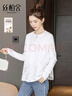 絲柏舍新中式T恤2026春裝新款女裝時(shí)尚國風(fēng)寬松款長(cháng)款休閑上衣 曬單實(shí)拍圖