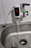 蘇泊爾(SUPOR)電熱水龍頭免安裝速熱家用即熱式加熱接駁式廚寶小型熱水器冷熱兩用家用熱得快過(guò)水熱 銀色 曬單實(shí)拍圖