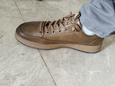 奧康男鞋春季休閑皮鞋男款2026新款運動(dòng)鞋子男款潮流百搭經(jīng)典板鞋男士 卡其 （1255422069R） 43 （標準皮鞋碼） 曬單實(shí)拍圖