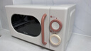 美的（Midea）國家補貼小滋味奶油風(fēng)單微波爐小型家用20L變頻五檔一級能效800瓦速熱均勻加熱易清潔轉盤(pán)式 M2H1 云朵系列 曬單實(shí)拍圖