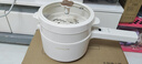 九陽(yáng)（Joyoung）2L雙層電煮鍋電炒鍋 電熱鍋 一體宿舍小電鍋煮面鍋 電炒鍋小鍋多功能小火鍋G186 曬單實(shí)拍圖