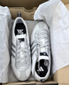 adidas「冰淇淋T頭鞋」VS JOG 2.0薄底運動(dòng)鞋男女阿迪達斯輕運動(dòng)   晶白/金屬銀/灰色 (推薦女生選小半碼)   38 曬單實(shí)拍圖