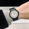 卡西歐（CASIO）小黑表男女表中性學(xué)生公務(wù)員考試中高考可用石英表MQ-24-7B2 曬單實(shí)拍圖