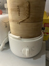 olayks立時(shí)【品牌直營(yíng)】竹籠電蒸鍋 竹木蒸籠蒸鍋 家用小型早餐機電蒸鍋竹籠多功能鍋 竹蒸籠蒸鍋 送食譜 7.8L 【加寬款】三層24cm寬竹籠 曬單實(shí)拍圖