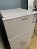 HYUNDAI（韓國現代）小冰箱迷你小型家用冷藏冷凍宿舍出租房辦公室雙開(kāi)門(mén)二門(mén)電冰箱節能省電 80L白【行業(yè)熱賣(mài)+日銷(xiāo)過(guò)百】 曬單實(shí)拍圖