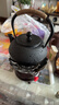 胖東來(lái)同款鐵茶壺鑄鐵茶具水壺生鐵壺復古泡茶圍爐煮茶壺家用中式 黑色小丁壺+濾網(wǎng)5 1200ml 曬單實(shí)拍圖