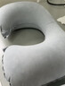 TA按壓充氣u型枕旅行便攜飛機高鐵火車(chē)睡覺(jué)頭枕脖枕護頸神器靠枕 曬單實(shí)拍圖
