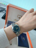 金仕盾（JIN SHI DUN）瑞士認證品牌手表女士全自動(dòng)機械表鎢鋼防水腕表生日禮物送女友 【升級版進(jìn)口機芯】鋼帶間藍女雙日歷 曬單實(shí)拍圖