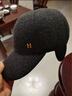 海瀾之家冬季新款棒球帽護耳潮流帽子休閑百搭男女防風(fēng)騎行品牌帽 曬單實(shí)拍圖