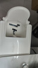 宜家（IKEA）ANTILOP安迪洛高腳椅寶寶餐椅嬰兒餐椅兒童椅學(xué)坐椅多功能椅子 白色含托盤(pán) 曬單實(shí)拍圖