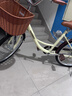 永久（FOREVER）自行車(chē)青少年學(xué)生單速變速通勤車(chē)城市上班代步淑女低跨度腳踏單車(chē) 復古米黃 單速 旗艦版/加厚鋁輪 24寸【推薦身高150-175cm】 曬單實(shí)拍圖