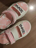 森馬（senma）拖鞋女夏季外穿厚底增高拖鞋一家三口防滑耐磨戶(hù)外沙灘涼拖鞋女 粉色 40-41 曬單實(shí)拍圖