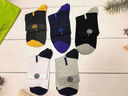 caramella男士襪子男夏季100%純棉襪10A抗菌防臭耐磨網(wǎng)眼透氣夏天中筒男襪 曬單實(shí)拍圖