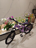 飛鴿兒童自行車(chē)6-10-17歲中大童減震碟剎單車(chē)青少年學(xué)生腳踏山地車(chē) 熒光紫【變速】+減震碟剎+輻條輪 20寸【身高130-150cm】約7-11歲 曬單實(shí)拍圖