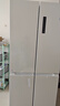 美的（Midea）冰箱540十字四開(kāi)門(mén)家用雙系統雙循環(huán)一級能效雙變頻風(fēng)冷無(wú)霜大容量?jì)粑侗ｕr帶制冰盒白色電冰箱 十字四門(mén)540|雙系統保鮮|流蘇白 曬單實(shí)拍圖