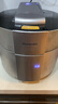 松下（Panasonic）電壓力鍋家用PE501大容量壓力鍋IH電磁加熱電壓力煲智能多功能可預約高壓鍋 銀色SR-PE501-S 5L 曬單實(shí)拍圖
