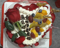 芙瑞多鮮花當天配送生日蛋糕玫瑰花糕點(diǎn)禮盒禮物同城當天送女友閨蜜1磅 曬單實(shí)拍圖