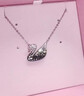 施華洛世奇（SWAROVSKI）【品牌直供】漸變天鵝項鏈女 女士項鏈送女友禮物 5614103 曬單實(shí)拍圖