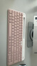 羅技（Logitech）K580無(wú)線(xiàn)藍牙超薄靜音鍵盤(pán)辦公鍵盤(pán)筆記本電腦手機Mac平板ipad鍵盤(pán)雙模外接鍵盤(pán)薄膜便攜家用101鍵 超薄鍵盤(pán)-茱萸粉 曬單實(shí)拍圖