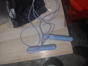 跳繩鋼絲成人款兩用負重智能計數電子無(wú)繩球跳繩體育運動(dòng)用品 藍色【3m鋼絲繩】收納袋包裝 曬單實(shí)拍圖