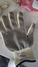 勝麗（SHENGLI） 防燙手套500度耐高溫手套雙面硅膠防火烤箱燒烤手套隔熱1副GHX500D 曬單實(shí)拍圖