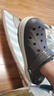 卡駱馳（CROCS）洞洞鞋貝雅卡駱班輕便耐磨一腳蹬休閑鞋|205089 深藍/辣椒紅-4CC 40 (250mm) 曬單實(shí)拍圖