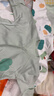 貝瑞加（Babyprints）嬰兒半背衣2件裝新生兒衣服純棉長(cháng)袖上衣初生寶寶四季內衣 綠52 曬單實(shí)拍圖