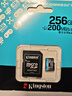 金士頓（Kingston）256GB TF（MicroSD）存儲卡 內存卡U3 V30 A2 4K適配大疆Pocket 3/Action 5/無(wú)人機/運動(dòng)相機/監控 曬單實(shí)拍圖